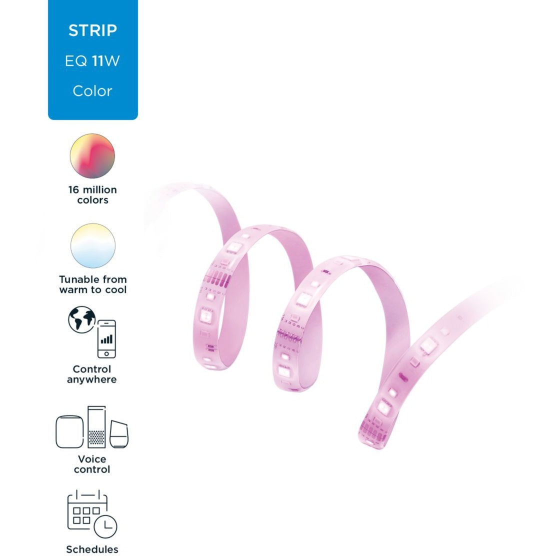 WiZ LED-stripverlengstuk, 1 meter