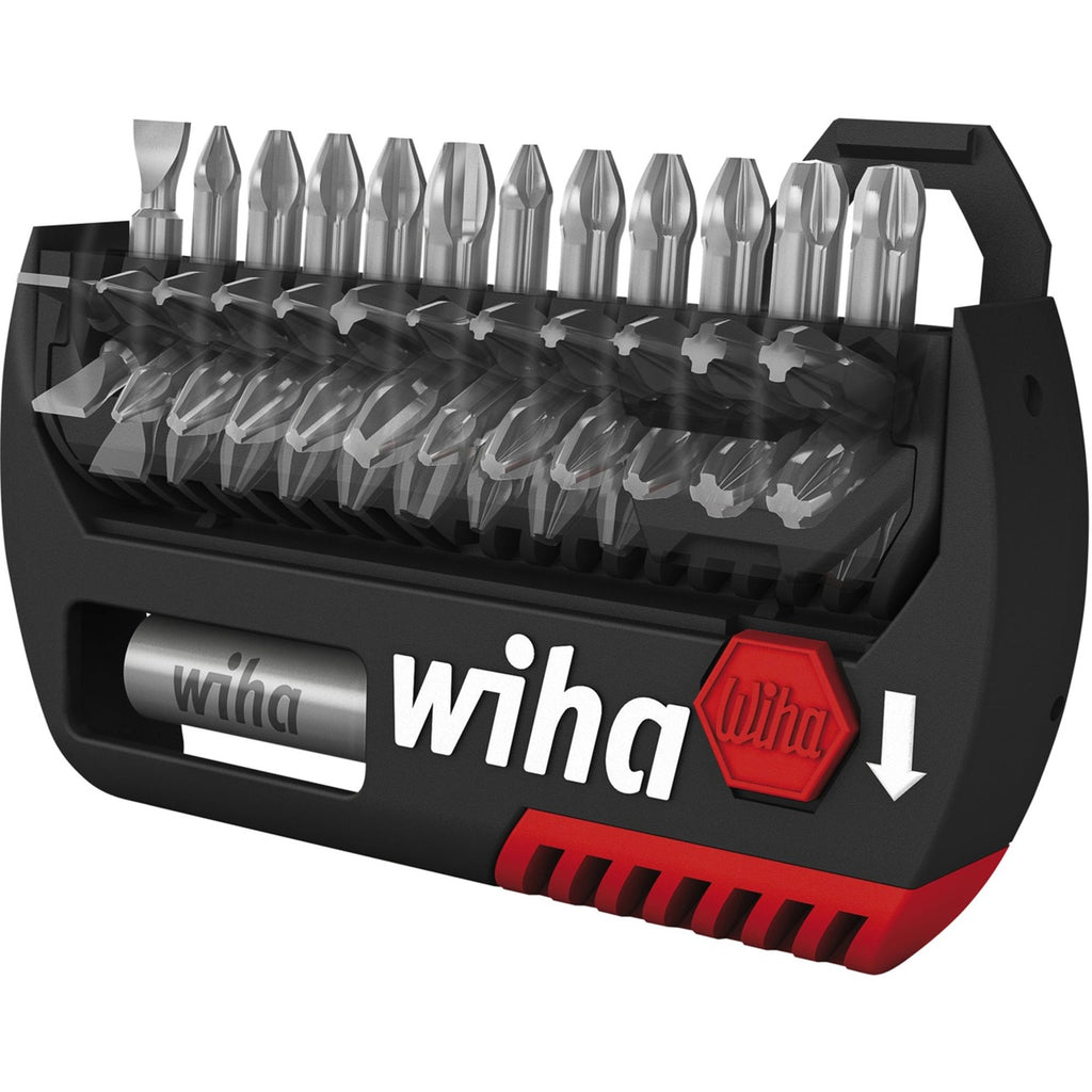 Wiha bitset flipselector standard 25 mm torx® 14-delig 1 4 c6,3 - 39124 - 39124