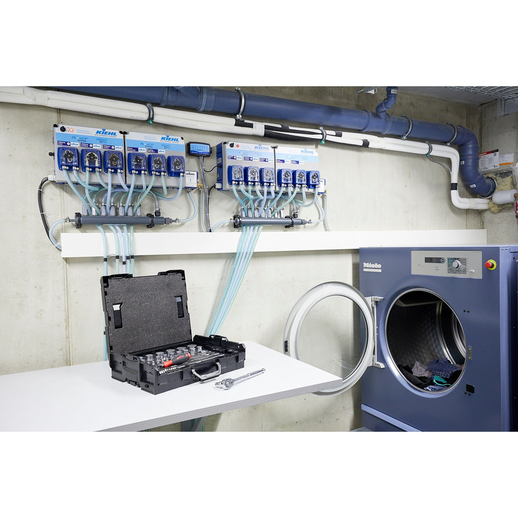 Wiha dopsleutel- en bitset 1 4 en 1 2 (60-dlg. incl. l-boxx)
