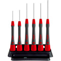 Wiha fijnschroevendraaierset picofinish 42997 (grijs rood)