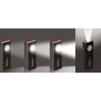 Wiha handlamp 1.200 lm zaklamp (zwart rood, 80-1200lm)