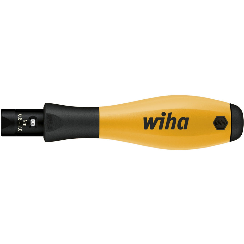 Wiha momentschroevendraaier torquevario-s esd (zwart geel, 0,5 - 2 nm)