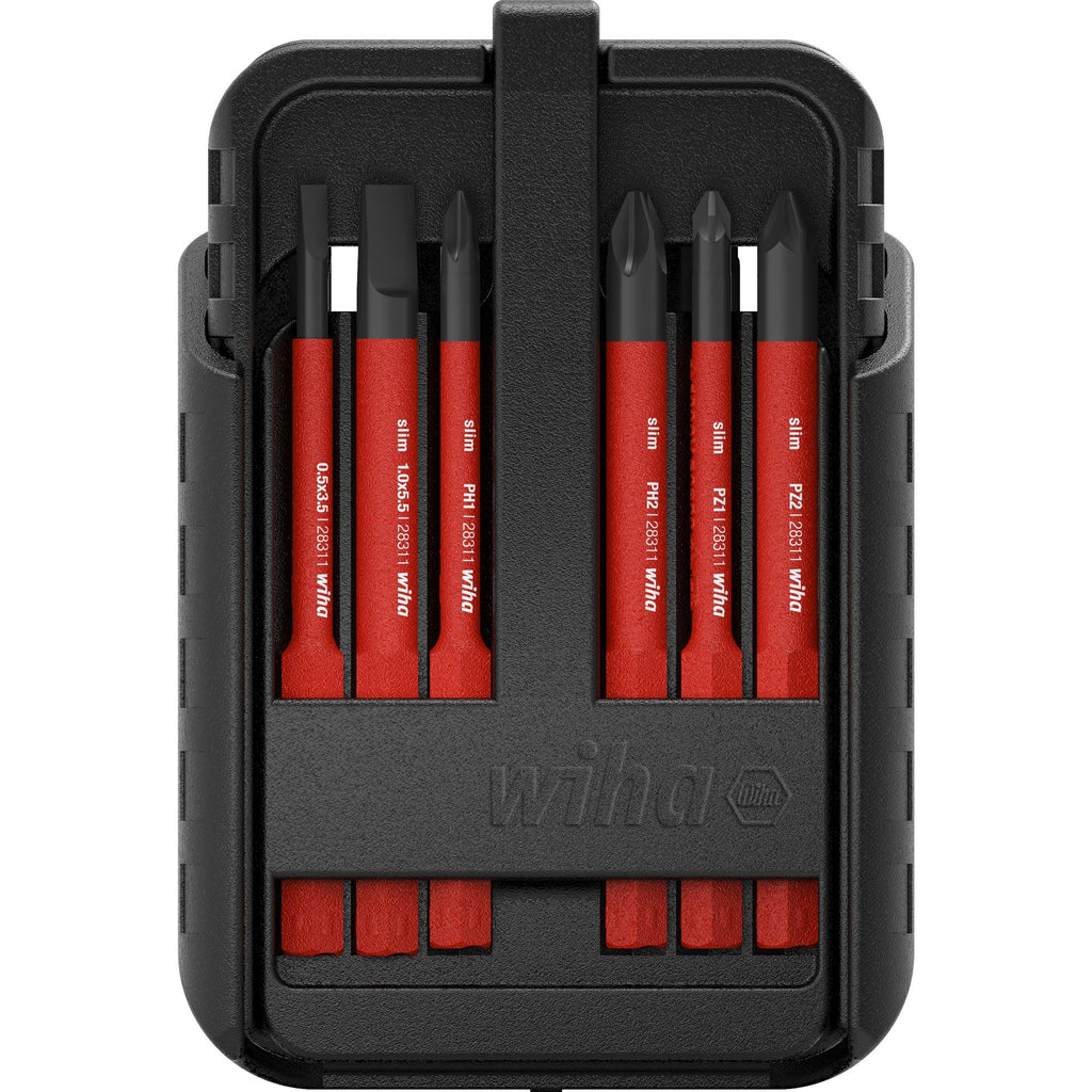 Wiha sb 2831b951 slimbit box bitset (rood)