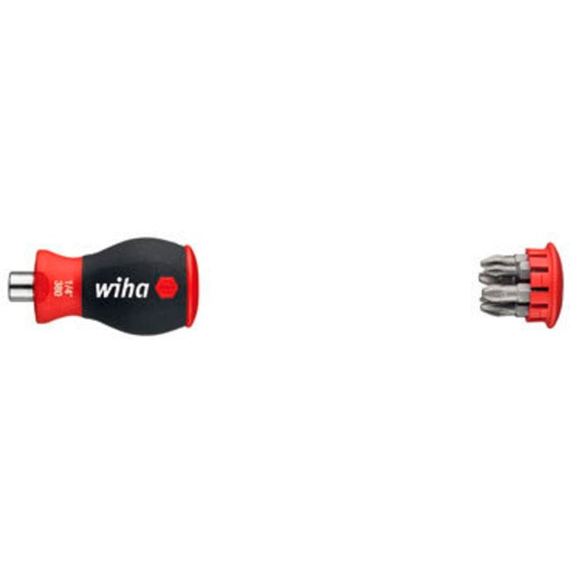 Wiha schroevendraaier | met bitmagazijn | magnetisch 33741