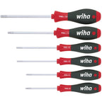 Wiha schroevendraaierset | 7-delig torx® | meercomponentengrepen | ronde kling | 1 stuk - 01299 - 01299