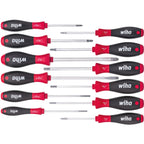 Wiha schroevendraaierset 302hk12 | 12-delig sleuf ph pzd tx | meercomponentengrepen | ronde kling | 1 stuk - 41002