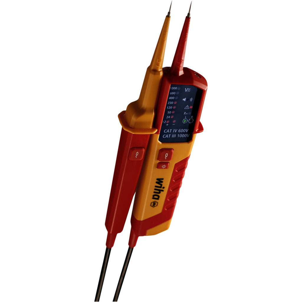 Wiha sb25516 | spannings- en doorgangstester | 12 – 1.000 v ac | cat iv - 45216