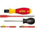 Wiha torquevario-s electric schroevendraaier (rood geel)
