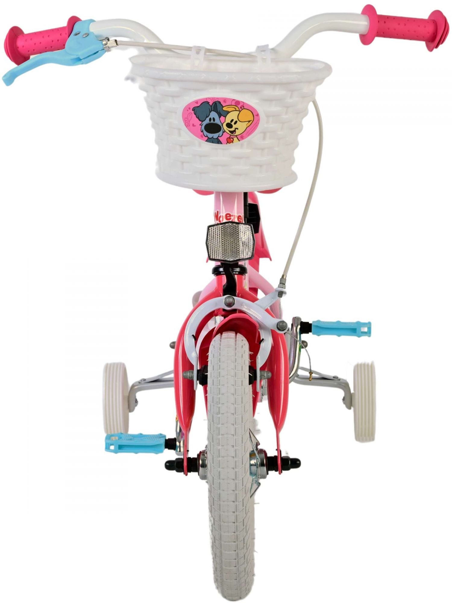 Volare woezel pip kinderfiets - meisjes - 12 inch - roze