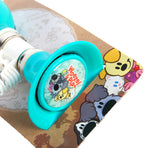 Woezel Pip Fietstoeter - Kinderen - Mint Blauw