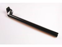 Kalloy zadelpen 30.9 alu zwart atb race 350mm