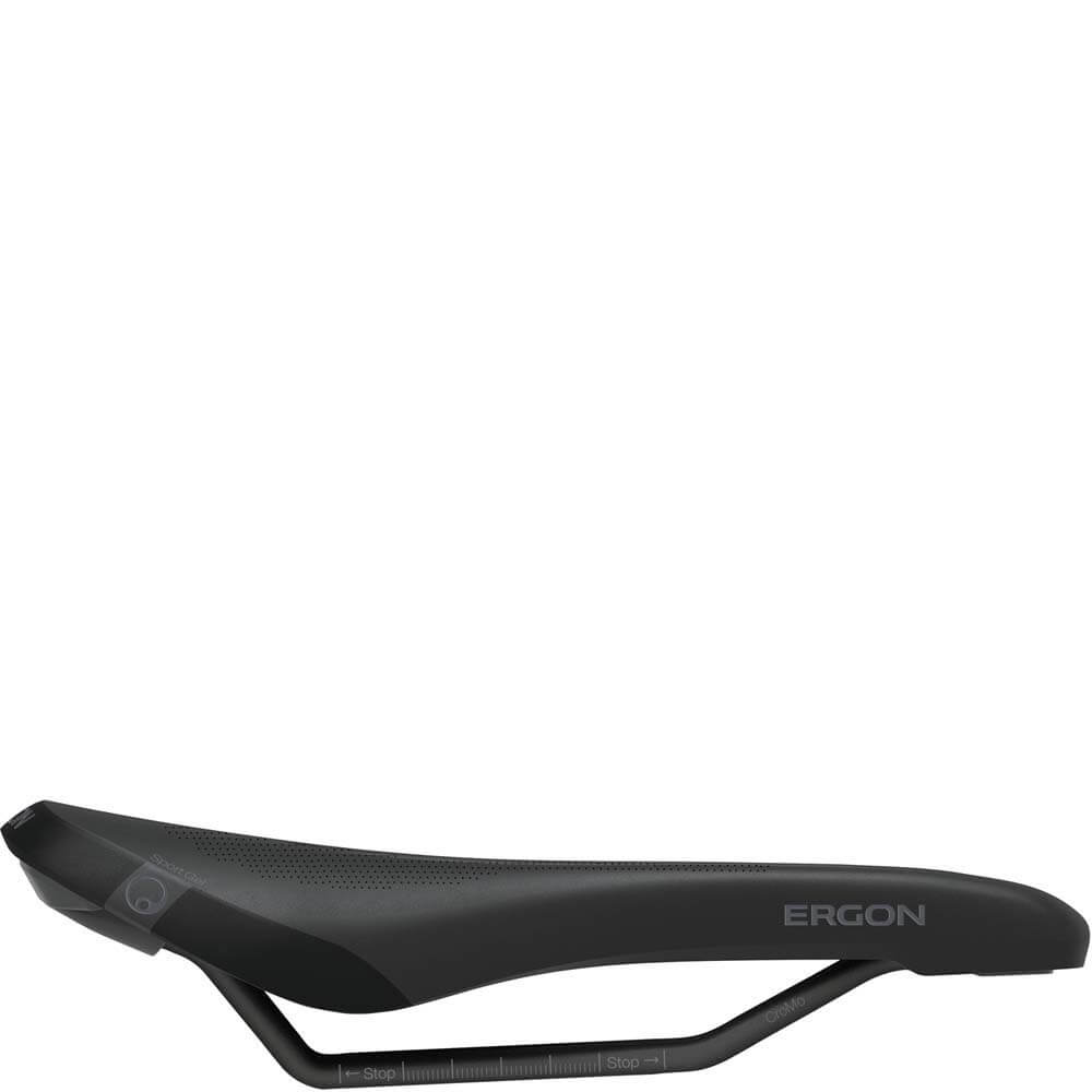 Ergon zadel SM Sport gel dames S M zwart