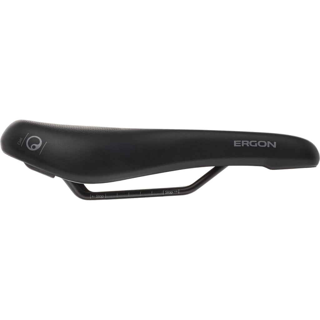 Ergon zadel ST gel dames S M zwart
