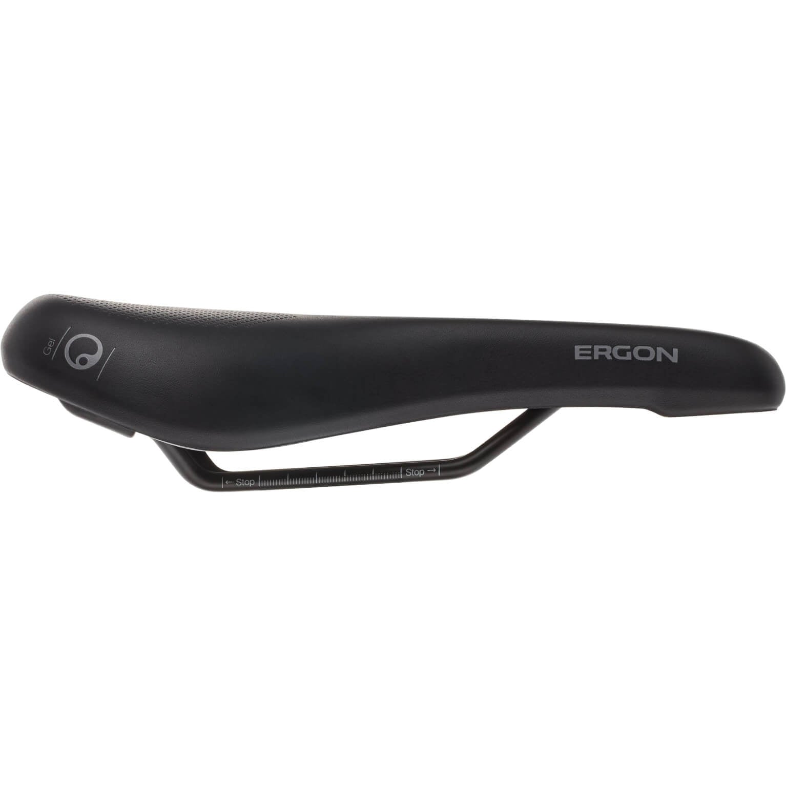Ergon zadel ST gel dames S M zwart