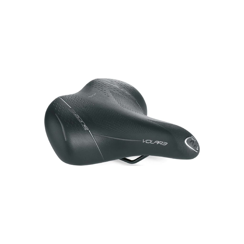 Buzaglo Selle�bassano�zadel xxl volare bigcity m/elastomeer zwart