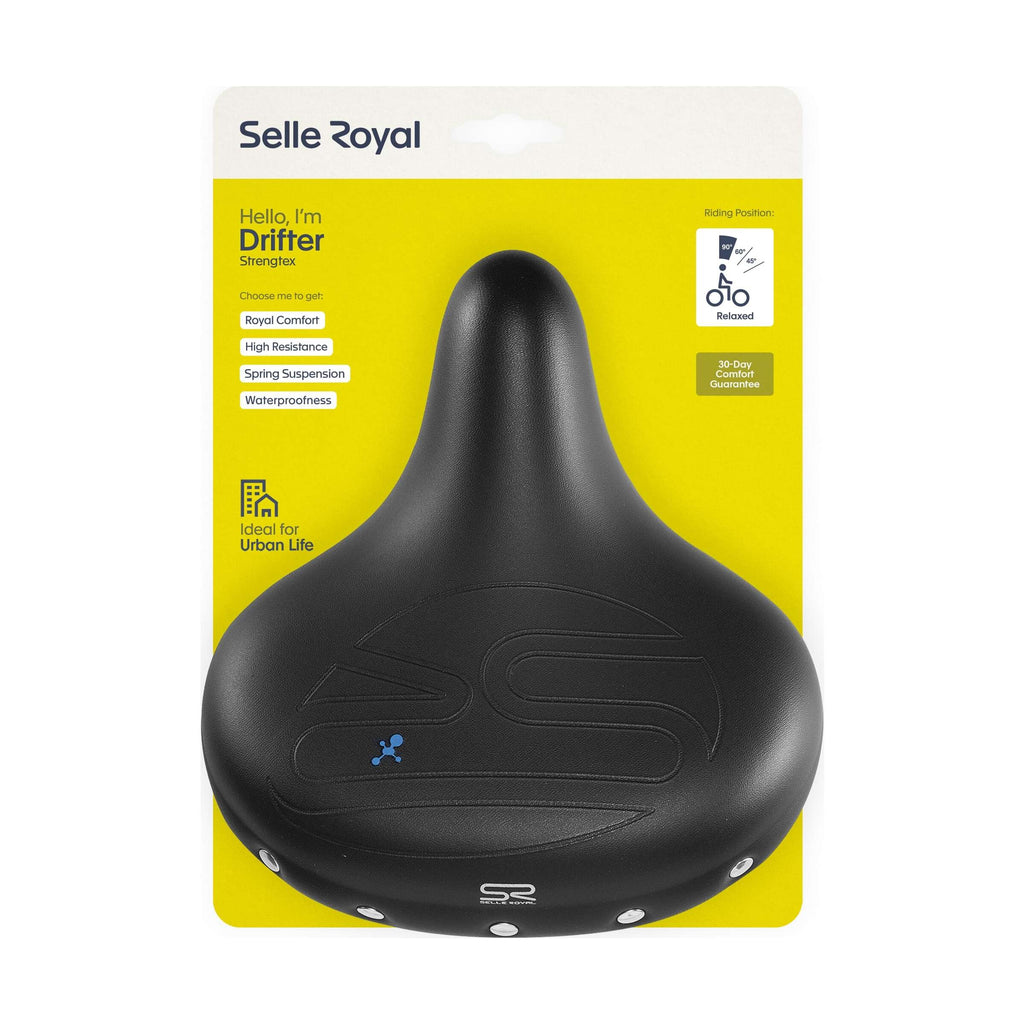 Selle Royal Zadel tour sr 5111 gtt hangveer drifter zwart gel op kaart