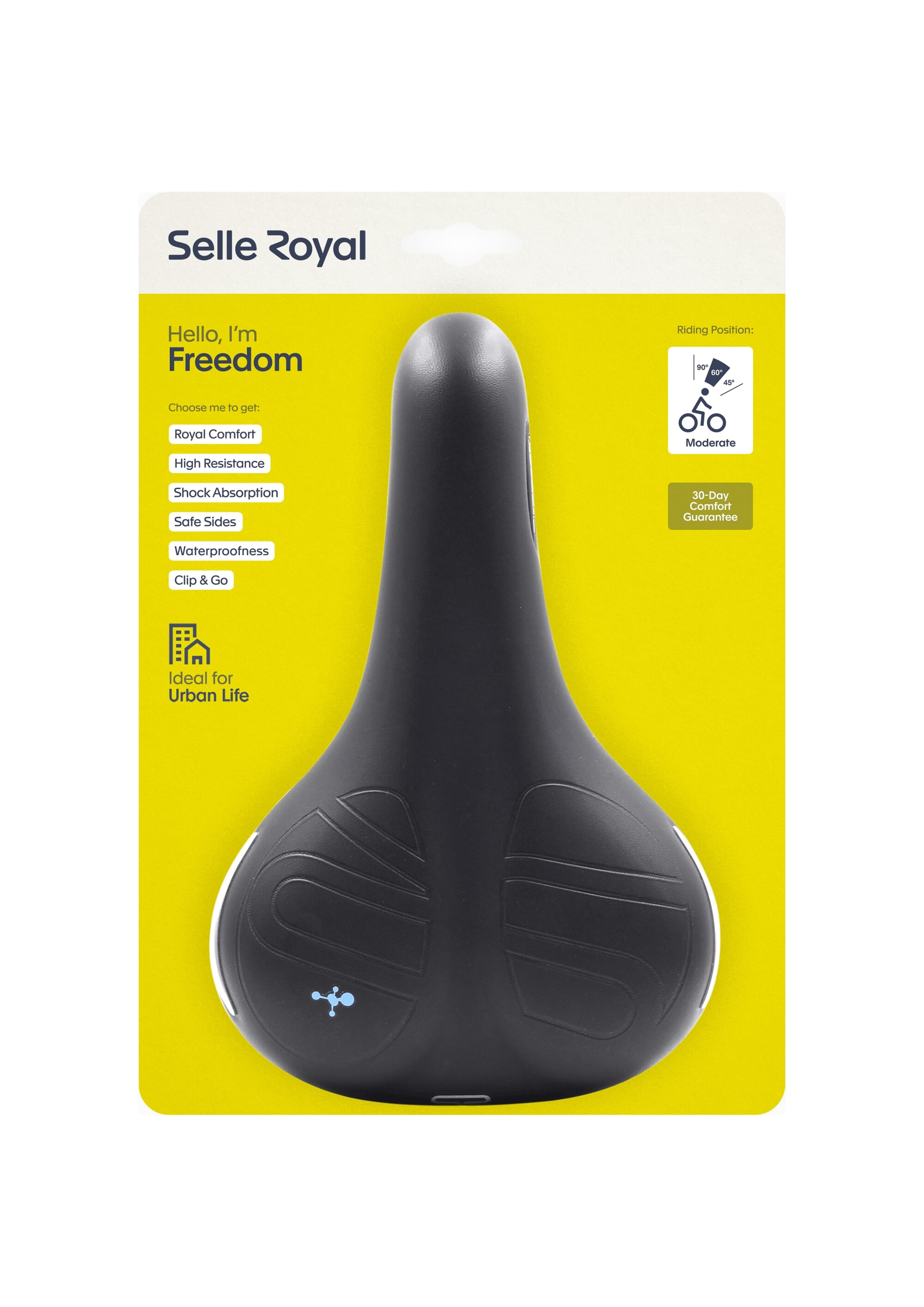 Zadel Sr Premium Freedom Strengtex Dames Zwart
