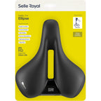 Selle royal zadel ellipse relaxed zwart