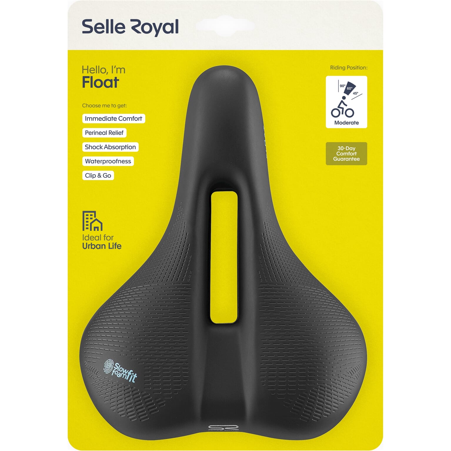 Zadel Selle Royal Float Moderate - Urban Life