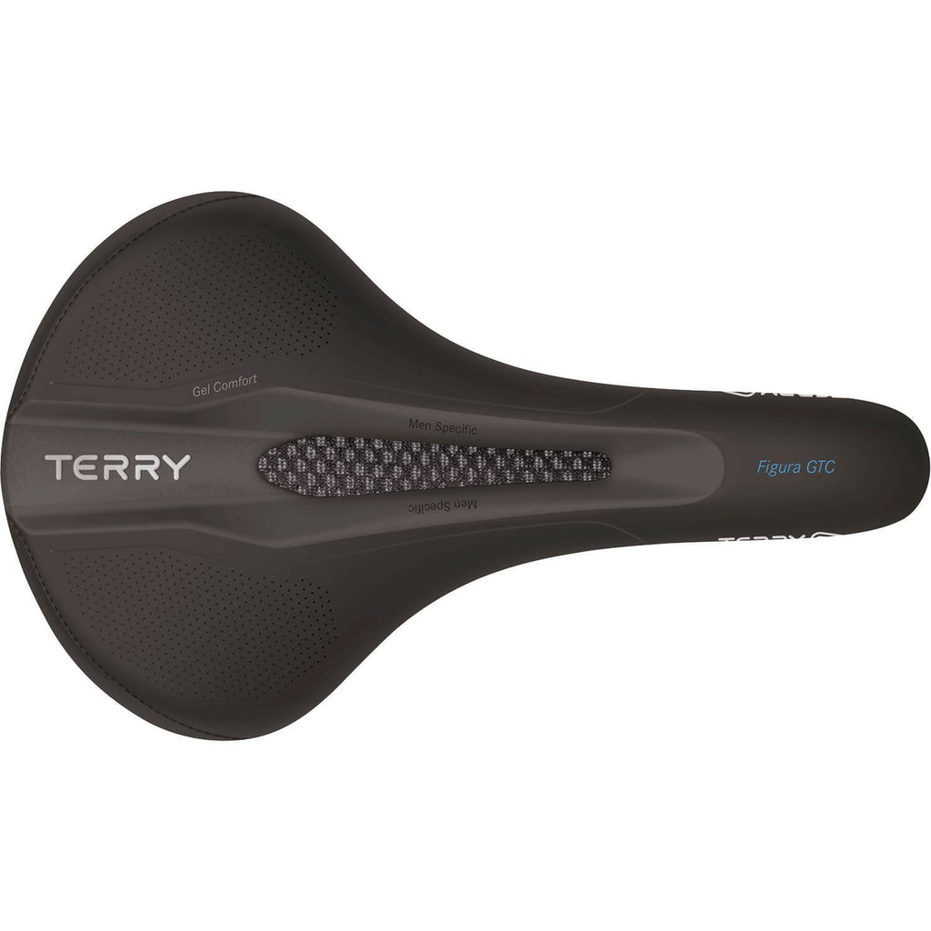 Terry zadel Figura GTC gel heren zwart