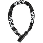 Axa Kettingslot absolute 8-90 met polyester hoes - zwart