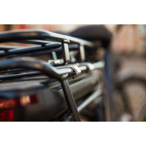 Steco Monkey Universele opzetdrager steco voor de e-bike - mat zwart