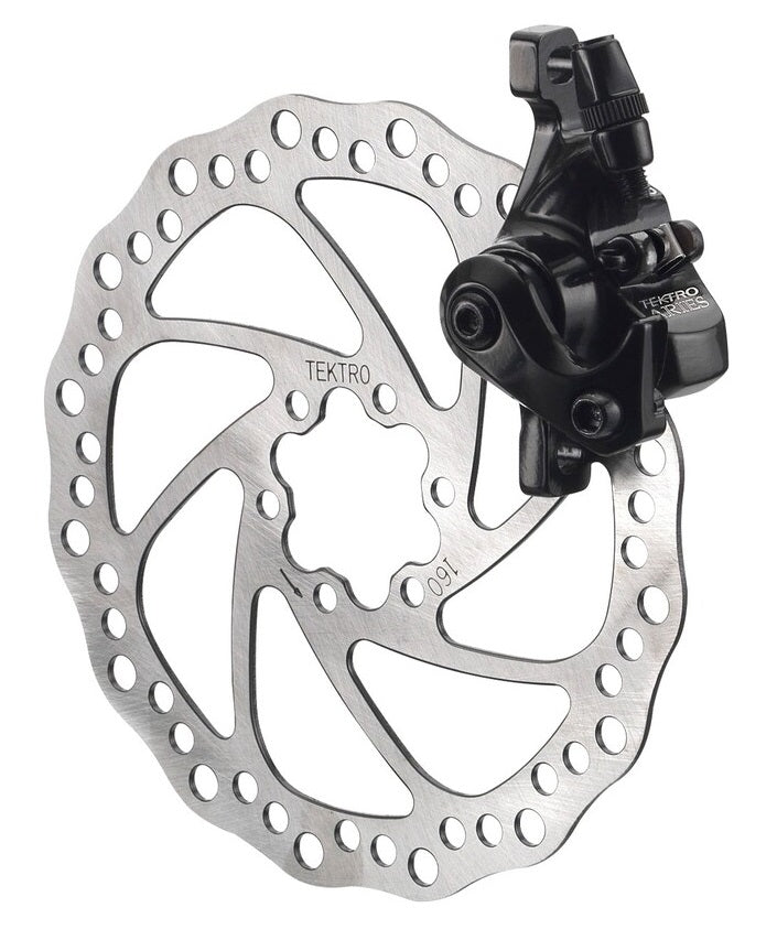 Tektro mechanische schijfrem aries md-m300f vóór is ø180