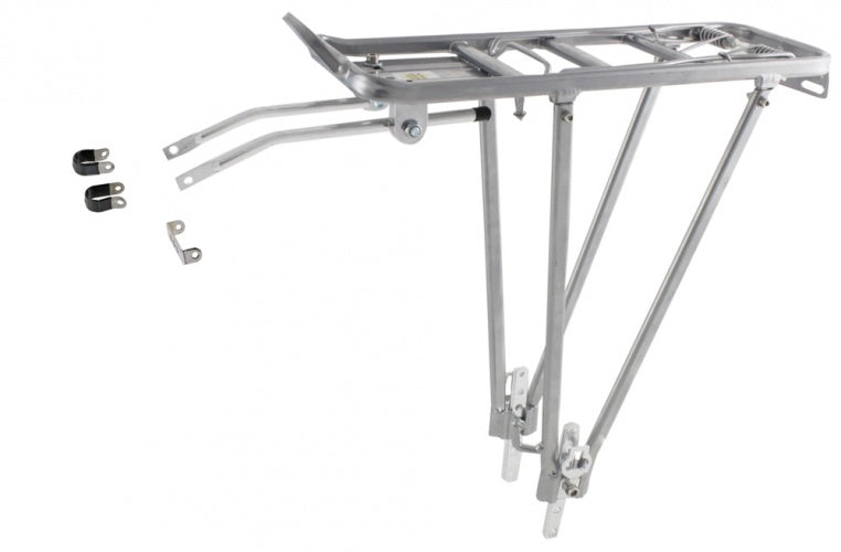 Ventura Bagagedrager universeel, zilver aluminium 24 26 28 inch (hangverpakking)