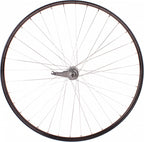 Achterwiel 28x1 1 2 zwart, KT remnaaf, spaak 13, Westwood profiel aluminium velg.