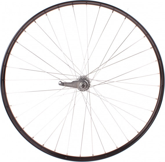 Achterwiel 28x1 1 2 zwart, KT remnaaf, spaak 13, Westwood profiel aluminium velg.