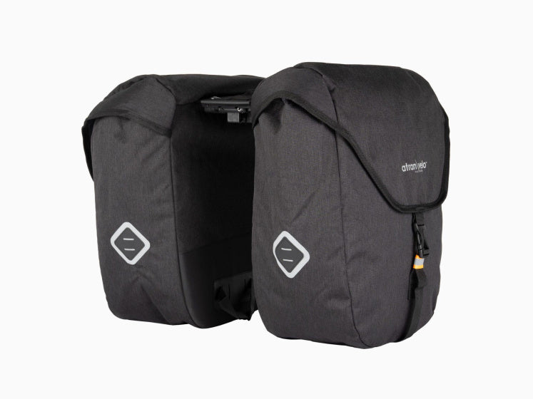 Atranvelo dubbele tas zap avs double bag zap avs black