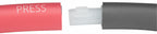 Avento Hoelahoop 100 cm foam zwart rood