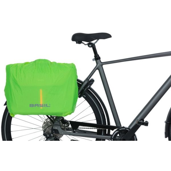 Basil B-Safe Commuter Nordlicht - laptoptas - 17 liter - olijf groen