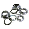Balhoofd 1 eco ahead voor 25,4mm stuur (b1=30mm b2=30mm) staal - zilver