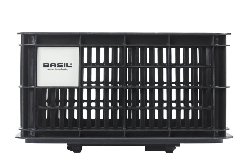 Basil fietskrat S MIK - klein - 17.5 liter - zwart