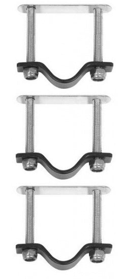 Basil Crate Mounting - montageset voor Basil kratten en rotan manden - verzinkt