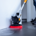 batavia twin brush harde borstel rood