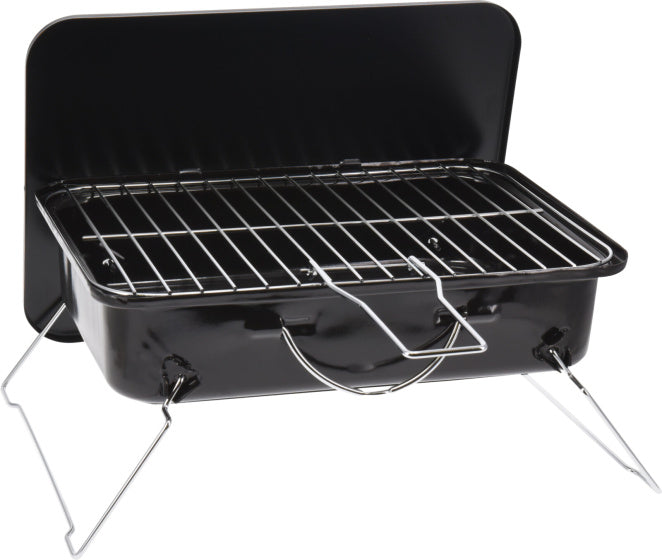 Bbq Houtskoolbarbecue Grilloppervlakte 35 x 25 cm zwart