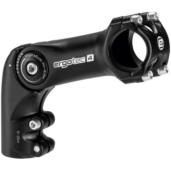 Ergotec Stuurpen octopus ahead 50 verstelbaar ø28,6 / 110 / 31,8 mm - zwart