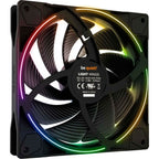 Be quiet! light wings pwm high-speed rgb case fans (zwart, 3 stuks, 140 x 140 x 25 mm)