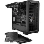 Be quiet! silent base 601 midi tower behuizing (zwart | 3x usb-a)