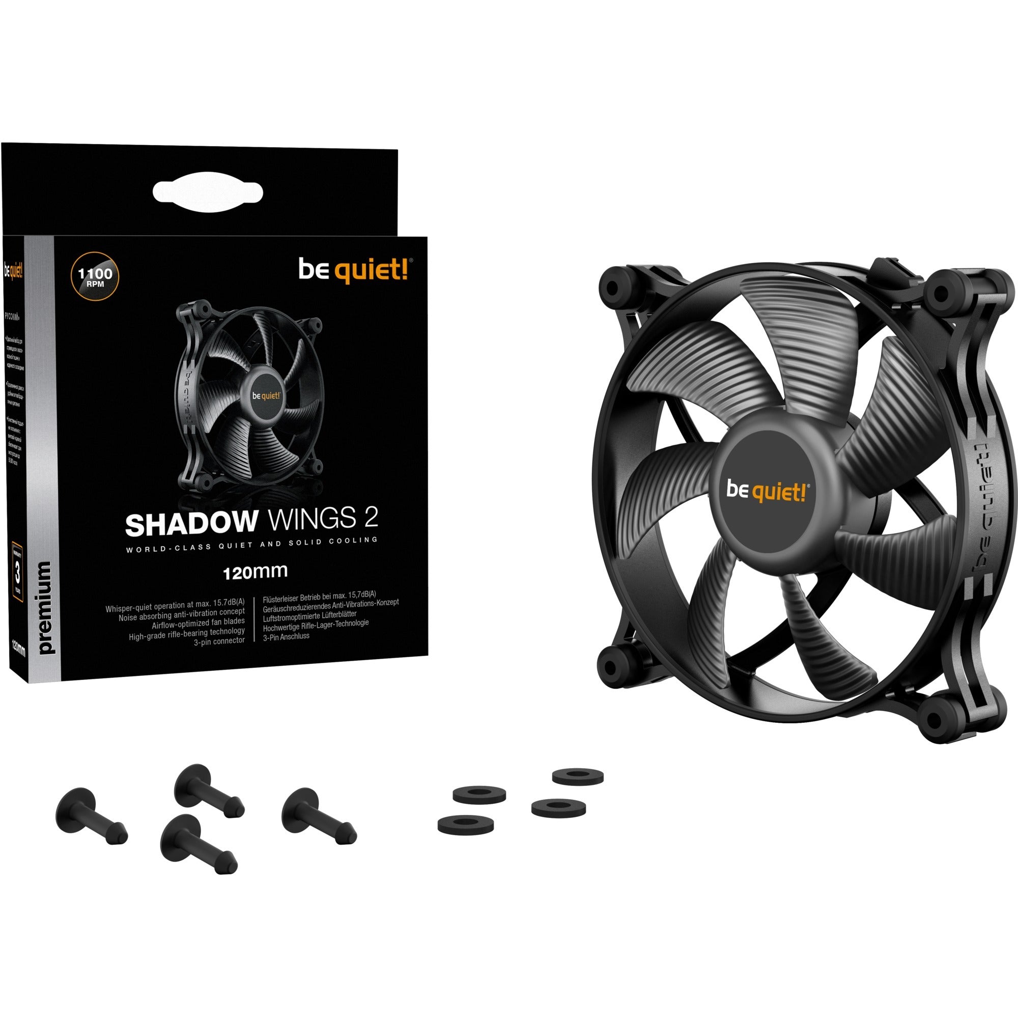 Be quiet! Shadow 2 120 mm
