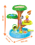 Beach toys zand- en watertafel met accessoires 16-delig