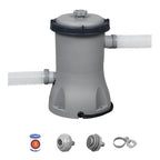 Bestway Cartridgefilterpomp 1,2 m³ u 12V Grijs