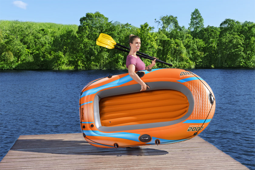 Bestway boot kondor elite 2000 set opblaasbaar