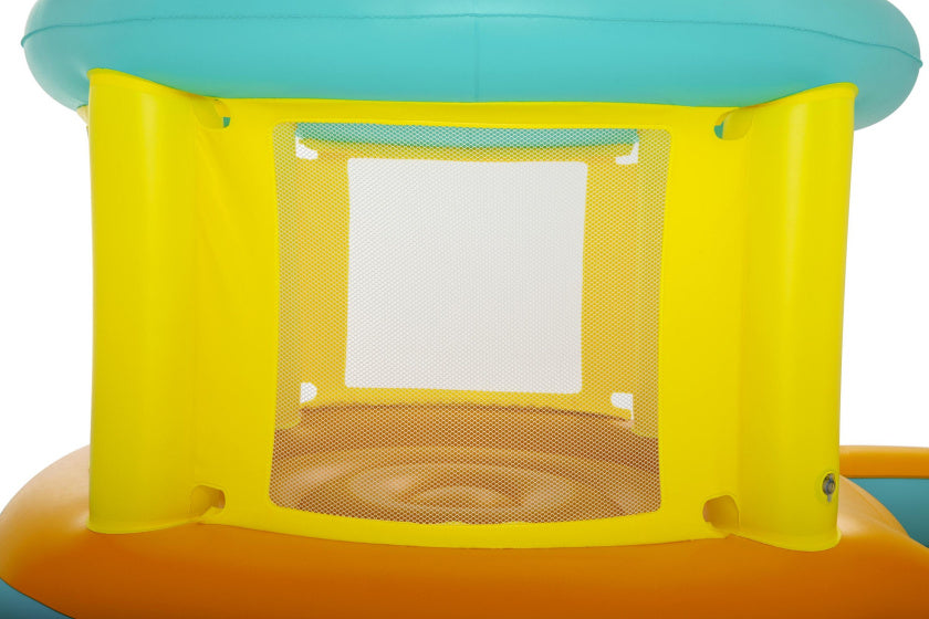 Bestway springkasteel met peuterbad jumptopia, 239x142x102cm