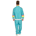 Boland Retro Trainingspak Heren Polyester Blauw maat S
