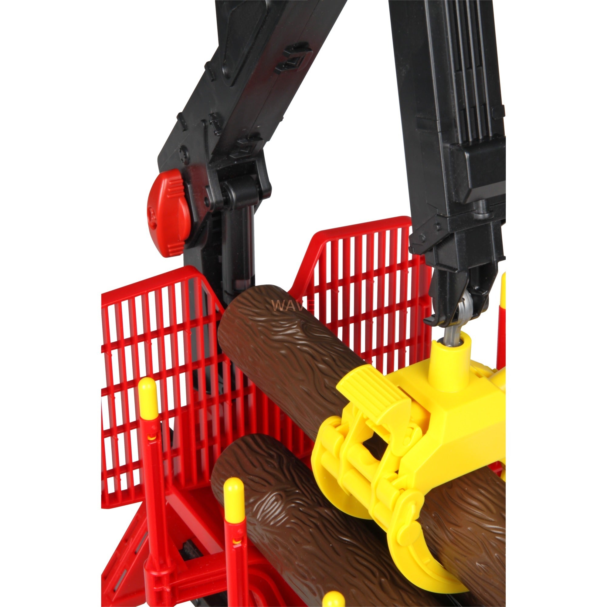 Bruder bosbouw aanhanger met kraan