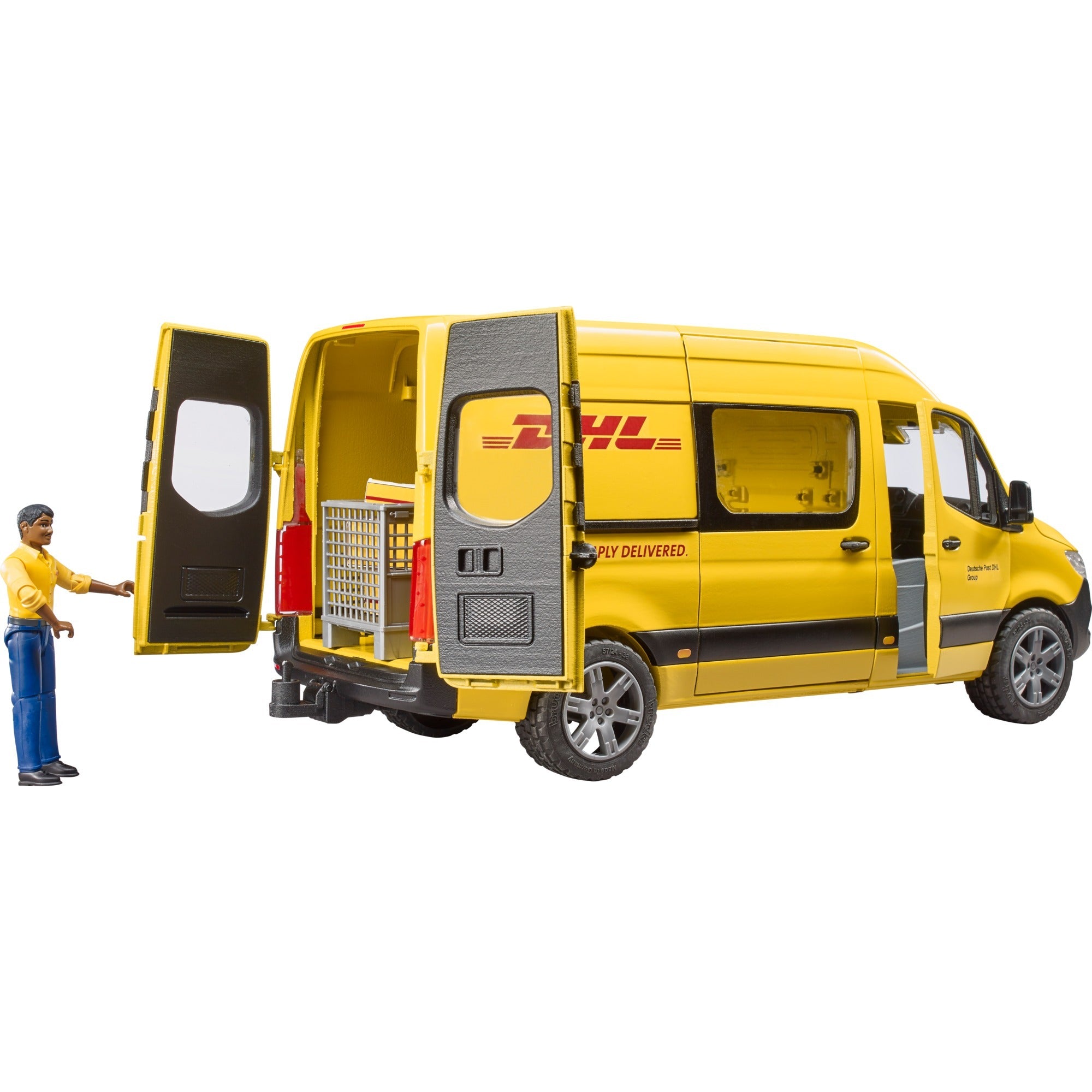 Bruder auto sprinter dhl