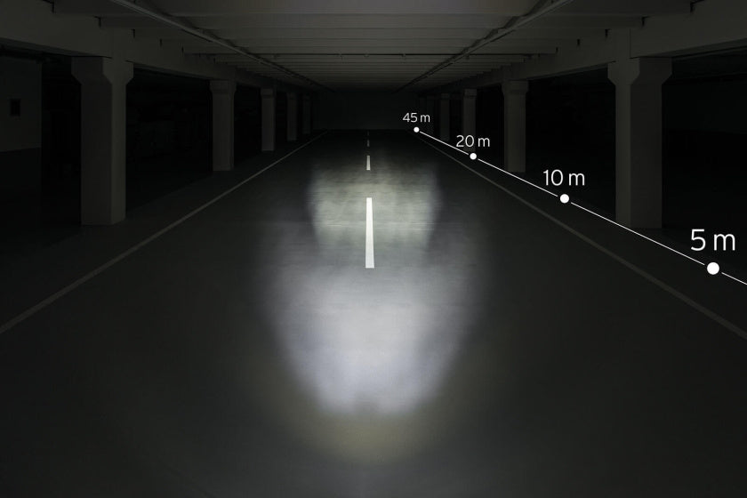 koplamp busch und müller lumotec dopp t senso plus met sensor en standlicht voor naafdynamo - 35 lux
